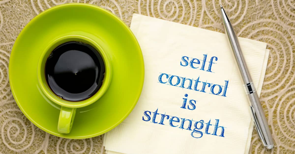 Self-Control is a Fruit of the Spirit